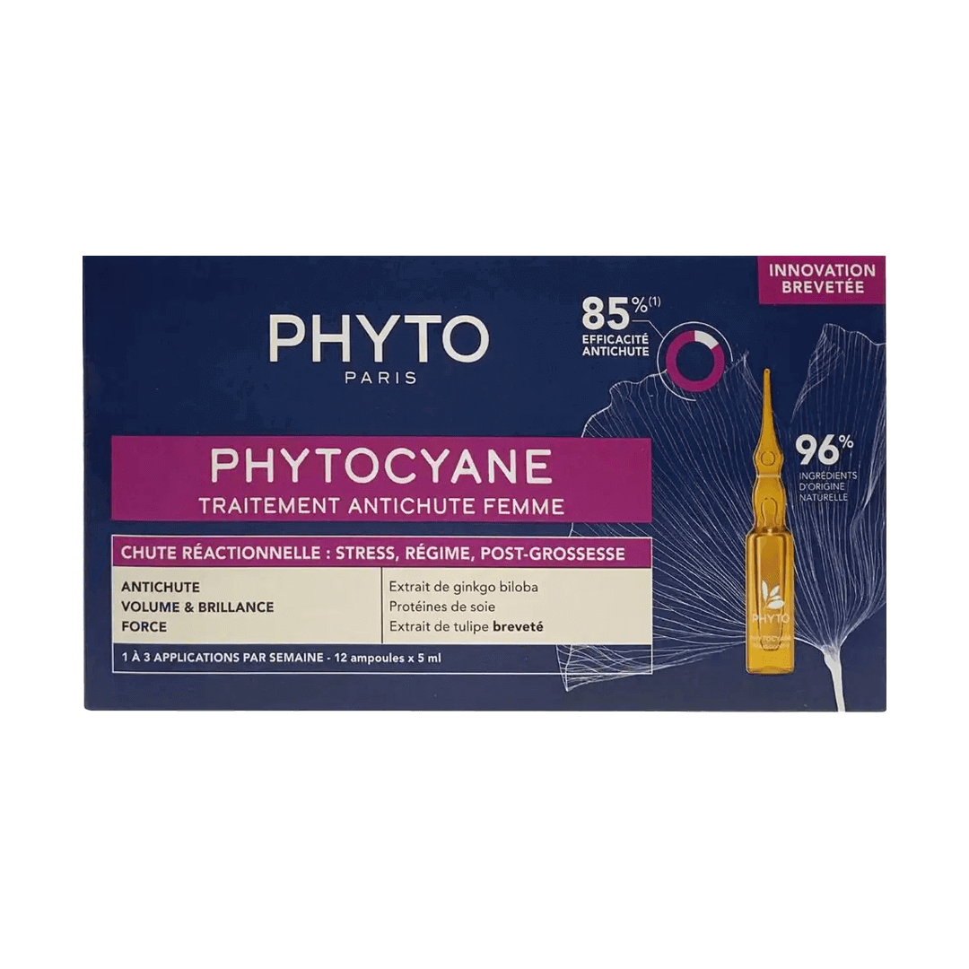Phyto Reactional Anti Hair Loss Treatment For Women 12 x 5ml