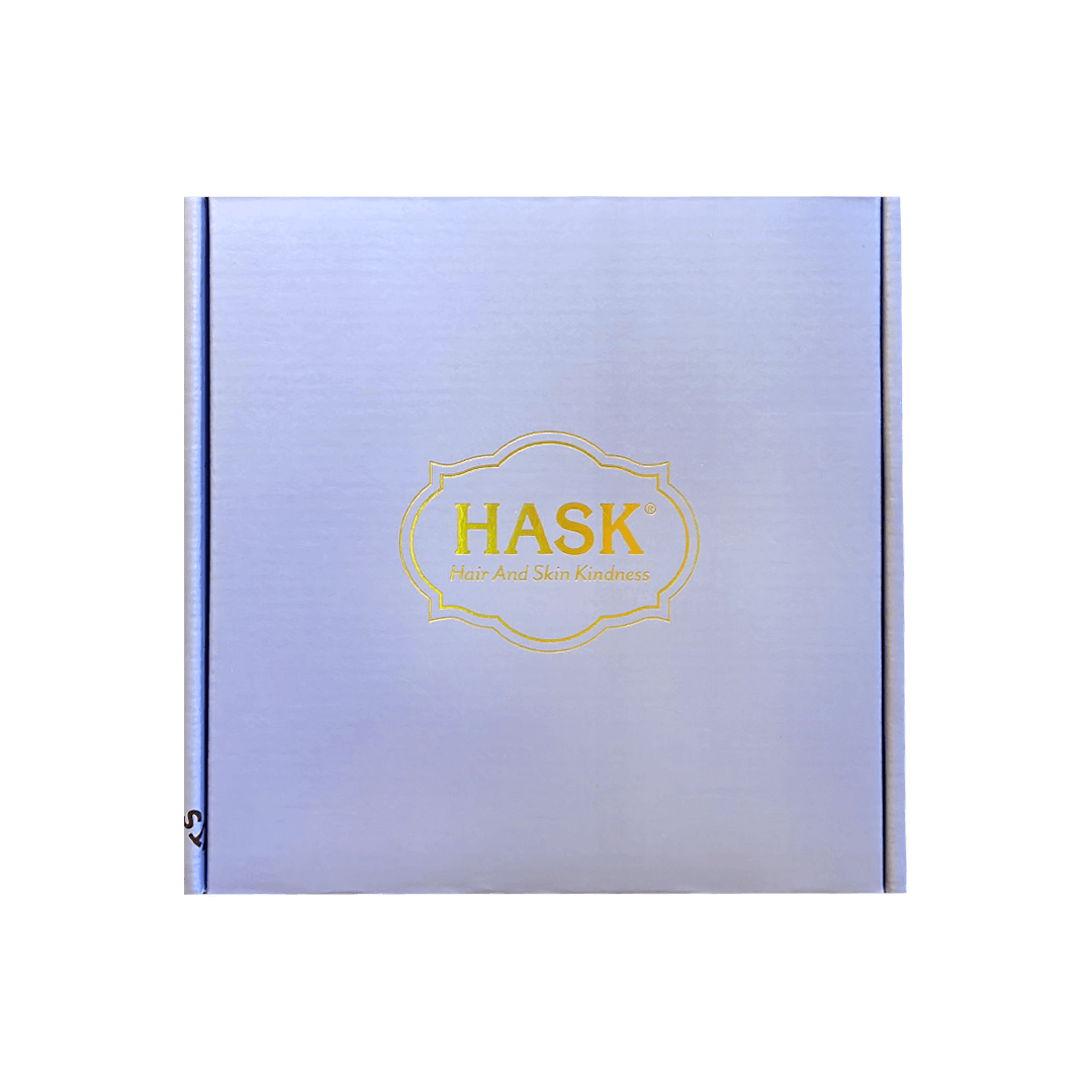 Hask- Box Tea Tree Shampoo + Condtioner + 5 in 1 Leave in + Mask + Scrub Gallery