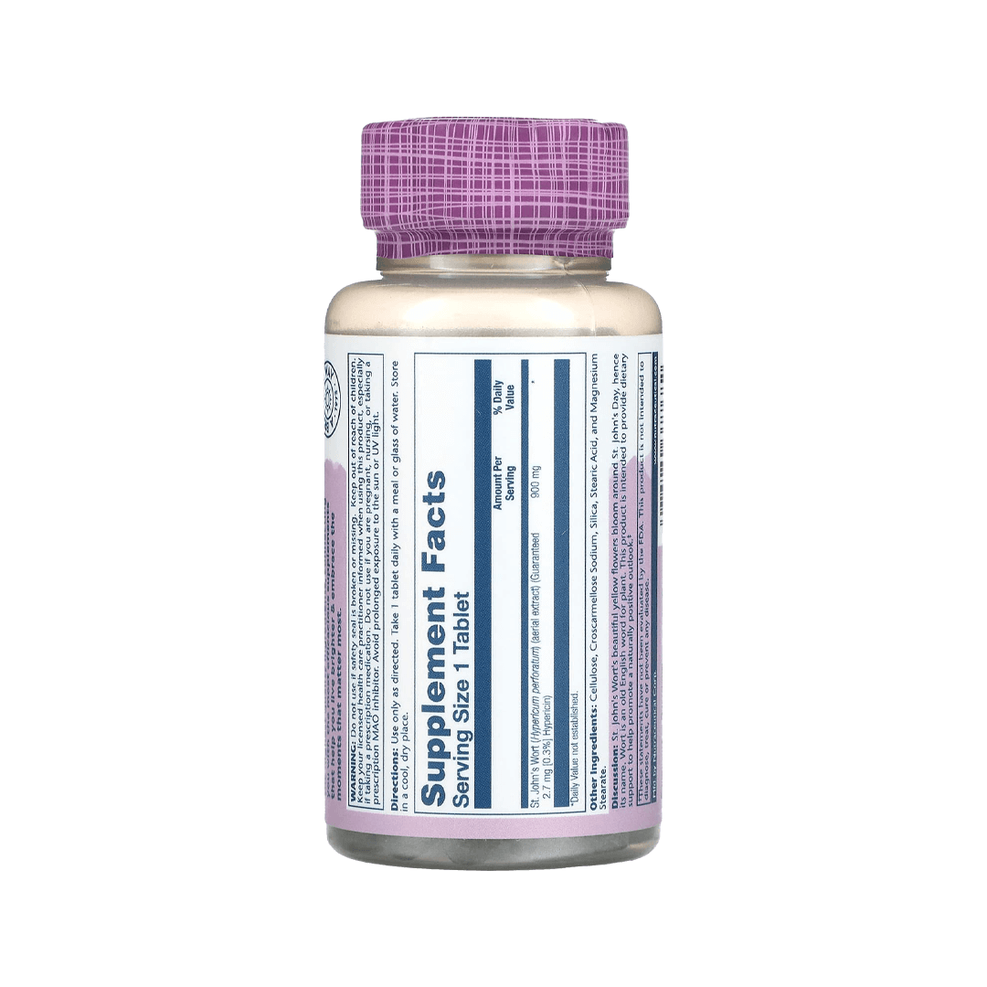 Solaray- St. John's Wort 300mg 60 Veg Capsules Gallery