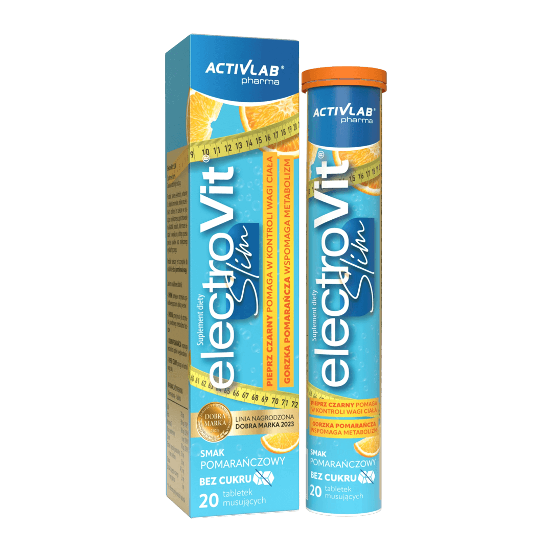 ElectroVit Slim Sugar Free Orange Flavour 20 tablets