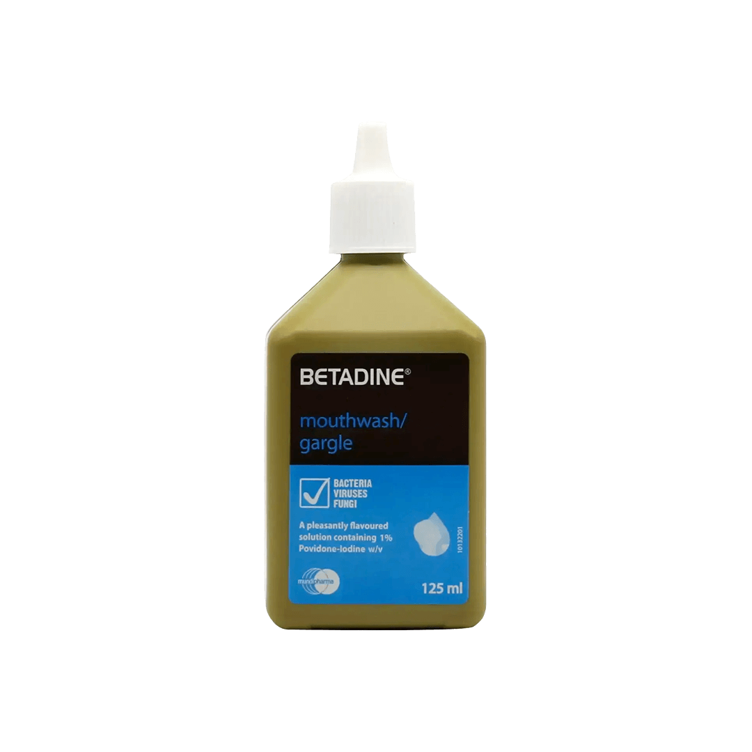 Betadine- Gargle & Mouthwash 125ml