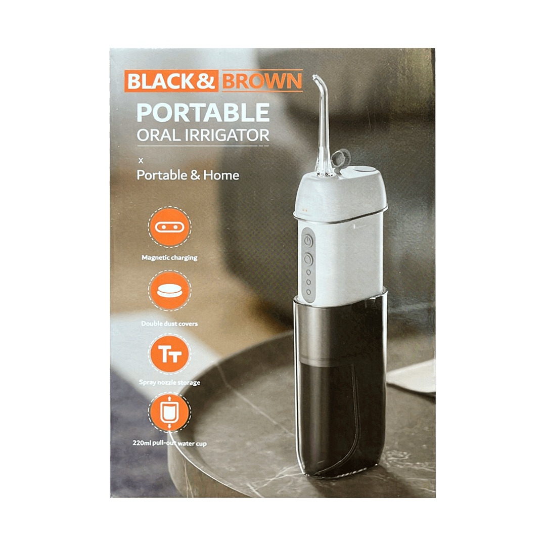 Black&Brown Portable Oral Irrigator