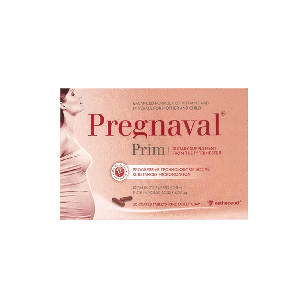 Estheceuti Pregnaval Prim 30 Coated Tablets