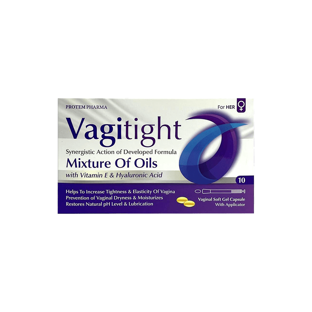 Protem Pharma-Vagitight For HER 10 جل مهبلي ناعم مع كبسولات