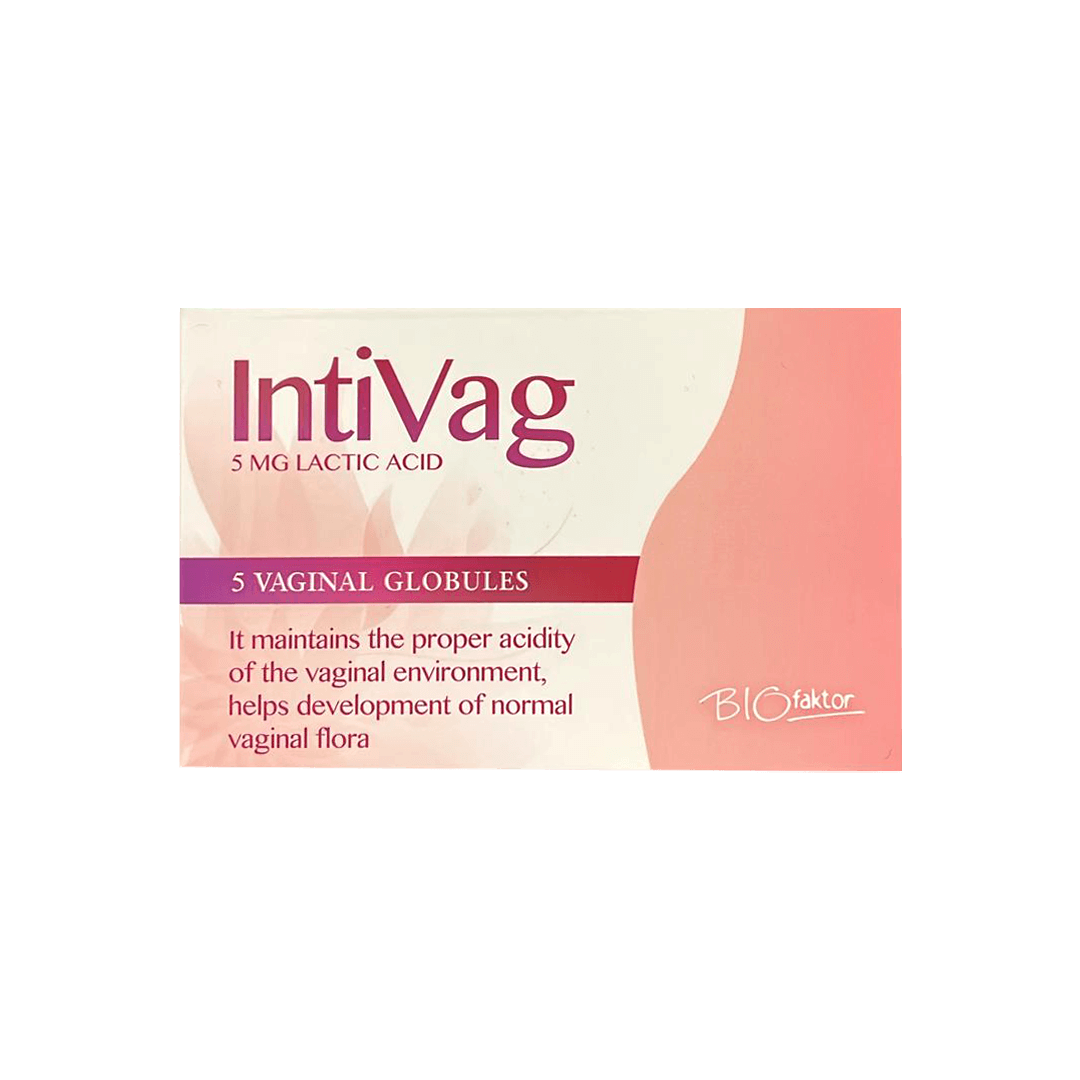 Biofaktor Intivag 5MG حمض اللاكتيك 10 كريات VAGI