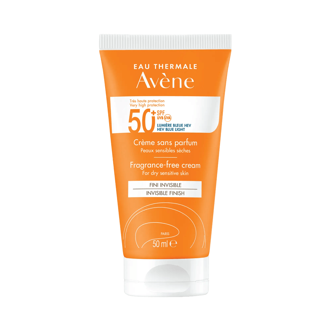 آفين كريم واقي من الشمس بعامل حماية +SPF50  بدون عطر