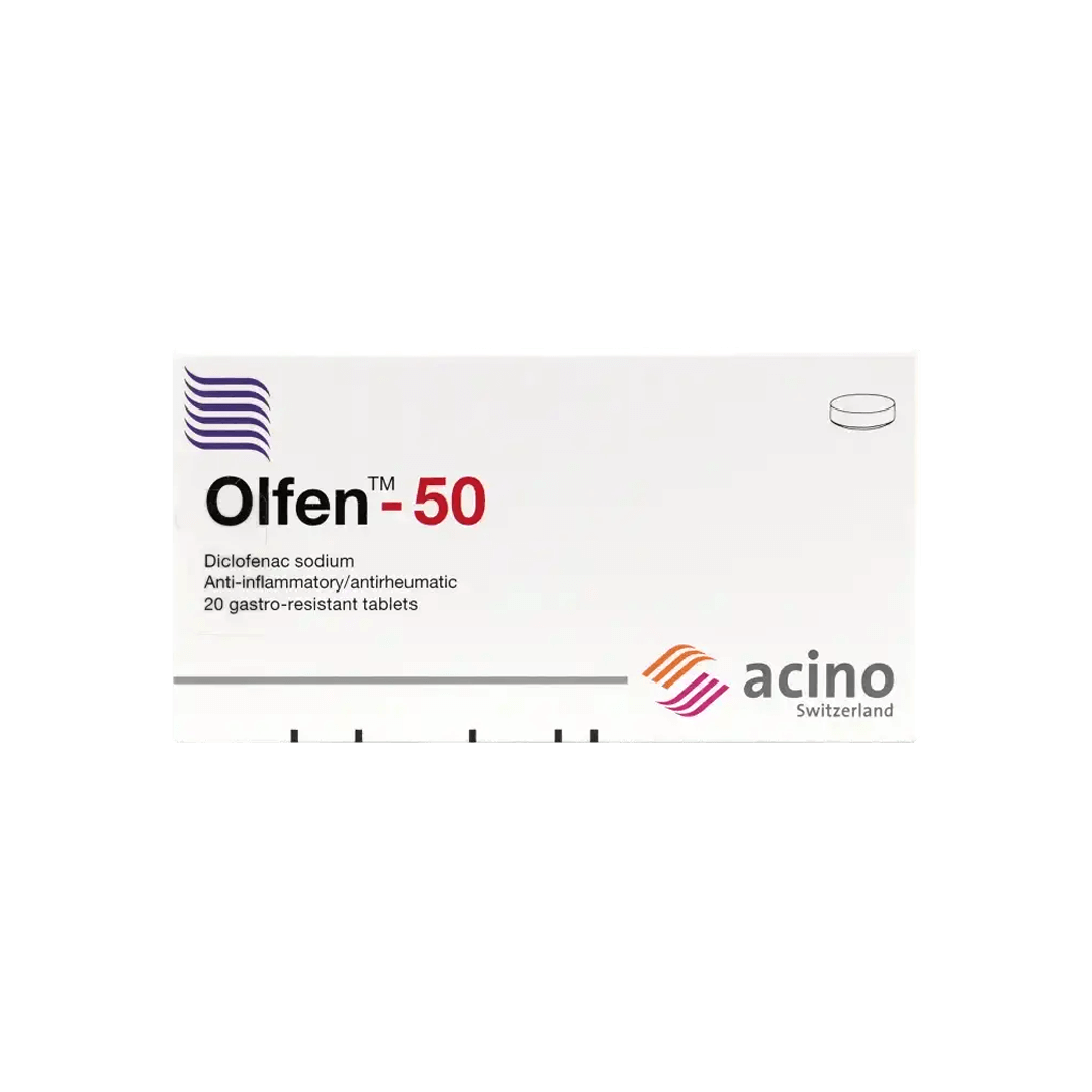 Acino Olfen 50 20 Gastro Resistant Tablets Gallery