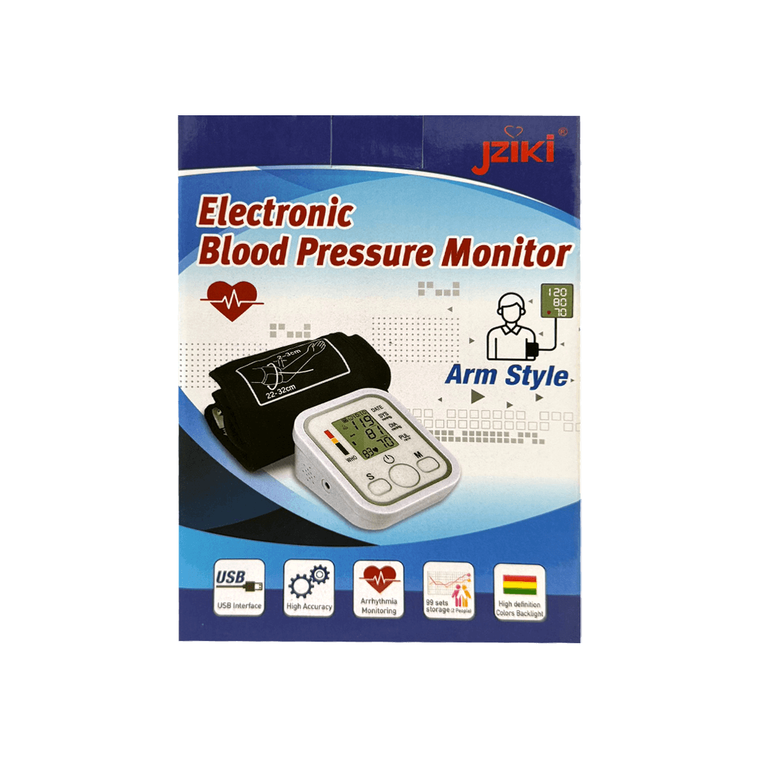 JZIKI- جهاز قياس ضغط الدم الإلكتروني