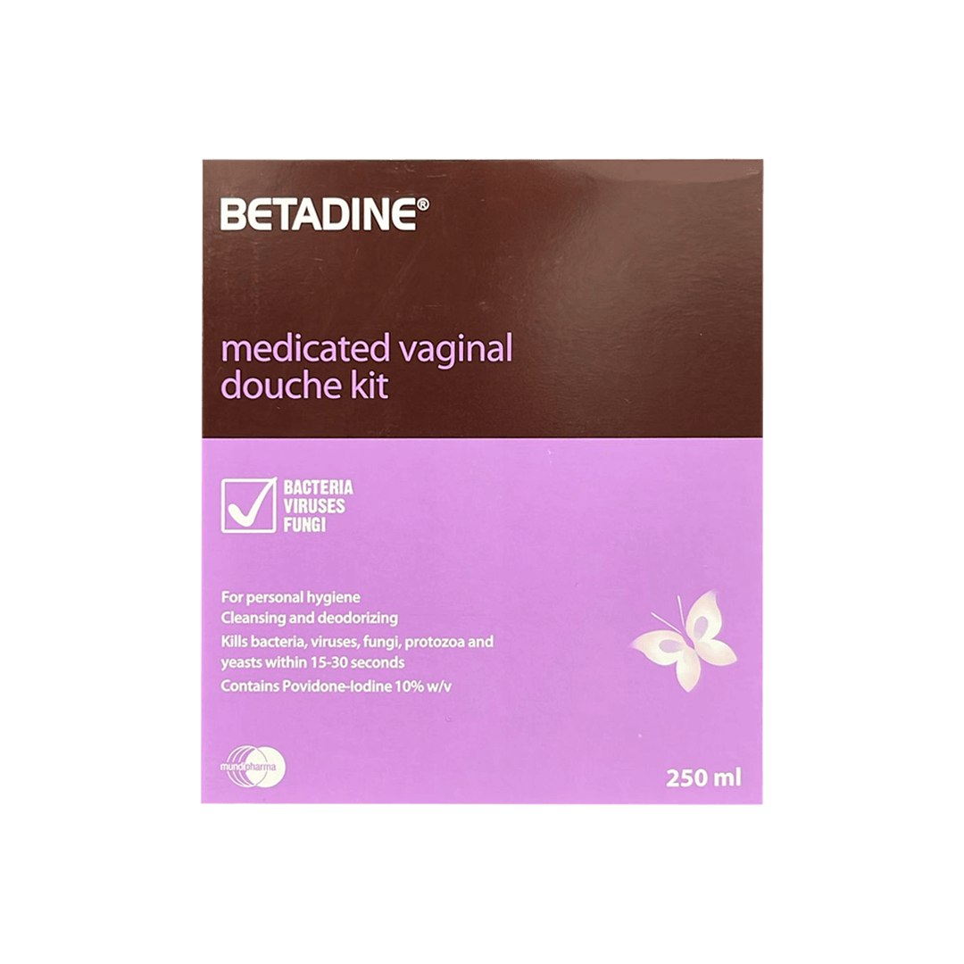 Betadine Medicated Vaginal Douche Kit 250ml Gallery