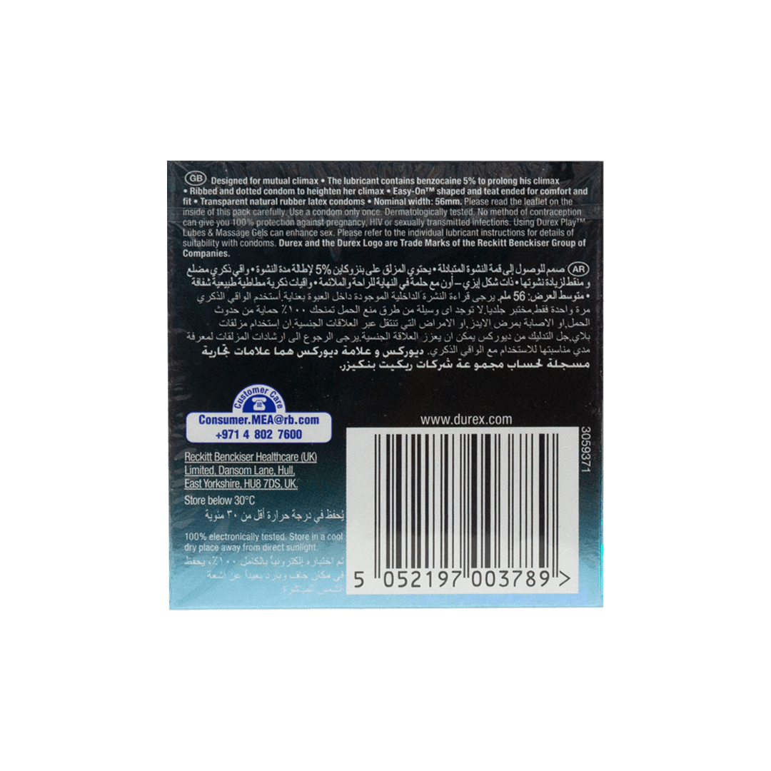 Durex Mutual Pleasure 3'S Gallery