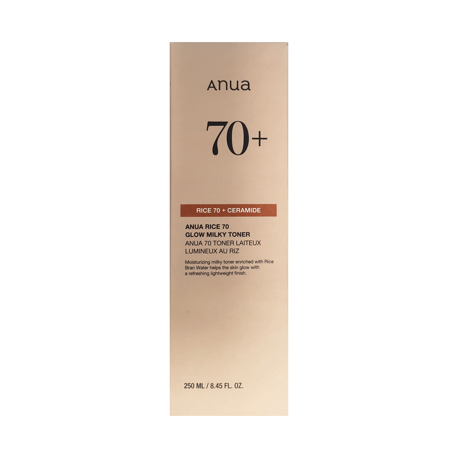Anua Rice 70+ Ceramide Glow Milky Toner 250ml Gallery