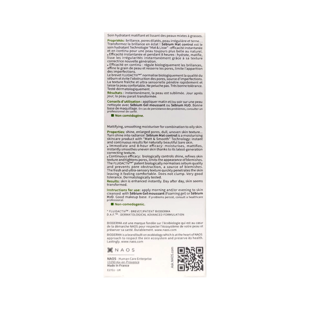 Bioderma-Sebium Mat control 30ml Gallery