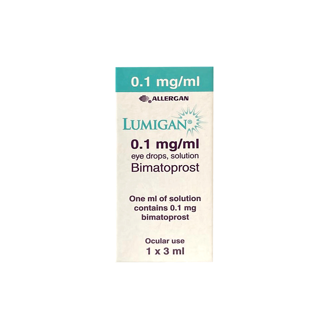 لوميجان - 0.1 مجم/مل محلول قطرة للعين 1x3 مل