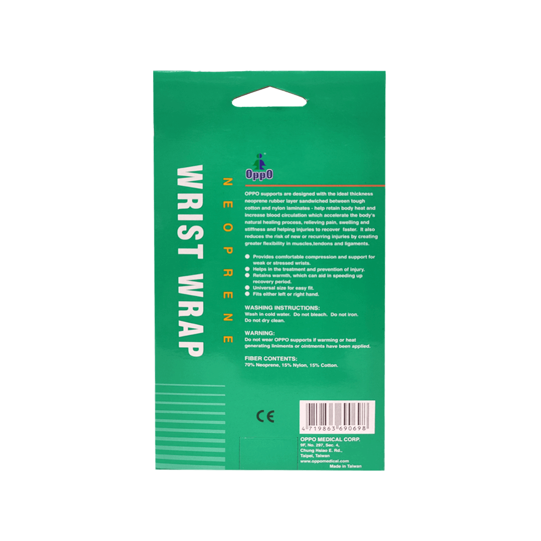 OppO- Wrist Wrap (1Size) Gallery
