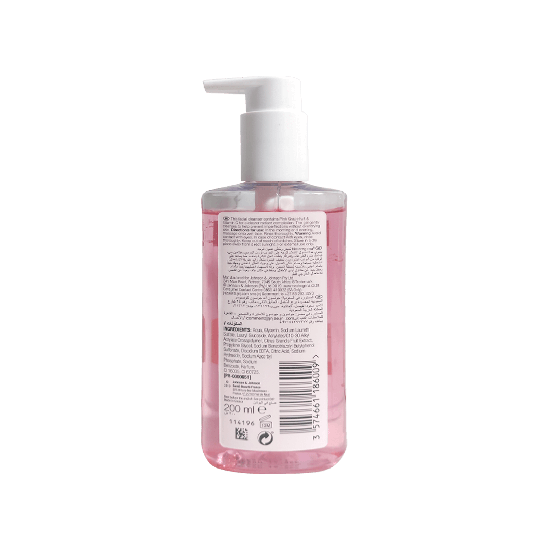 Neutrogena- Oil Fresh Acne With Pink Grape Fruit Scrub 200ml Gallery