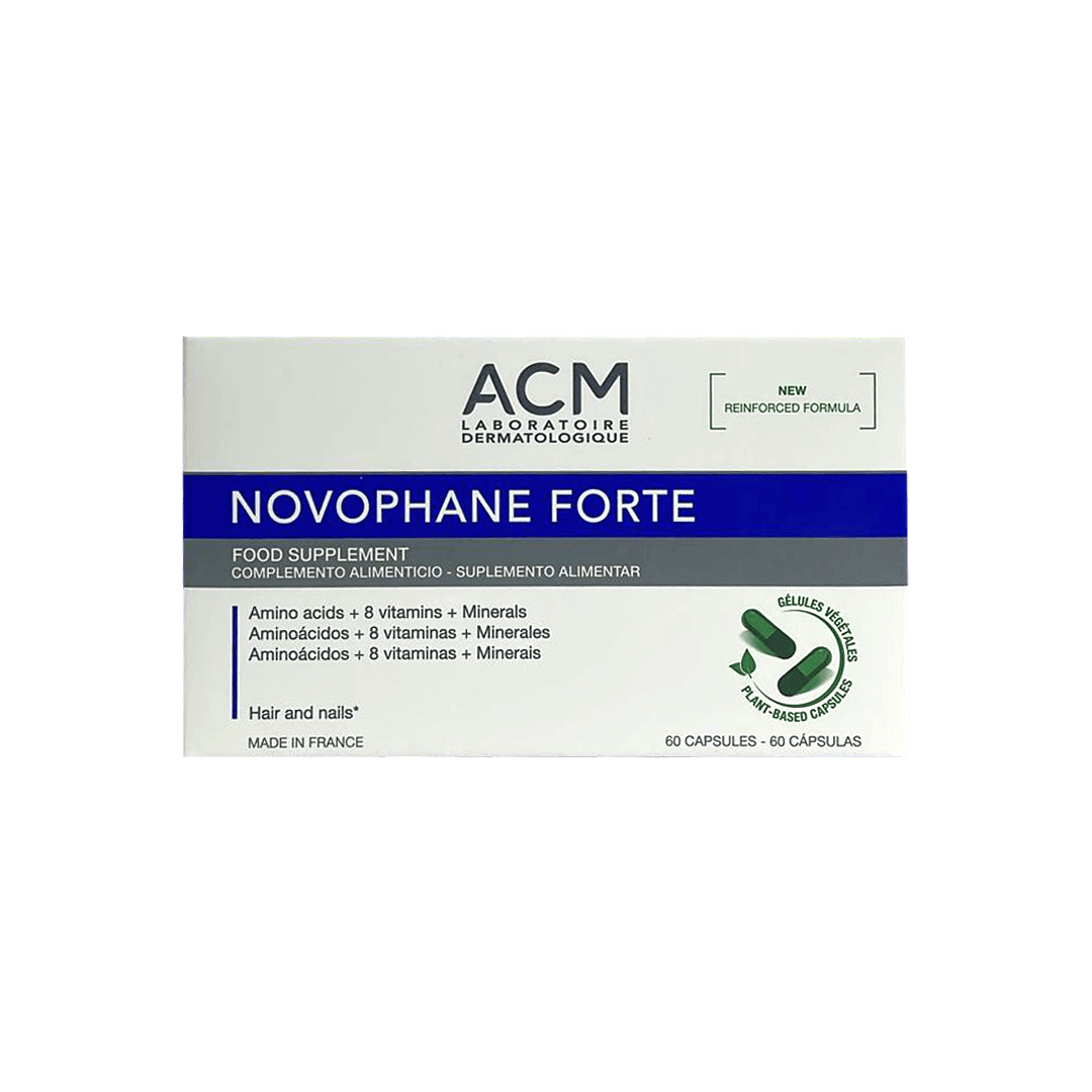 ACM- نوفوفان فورت للشعر والأظافر، 60 كبسولة