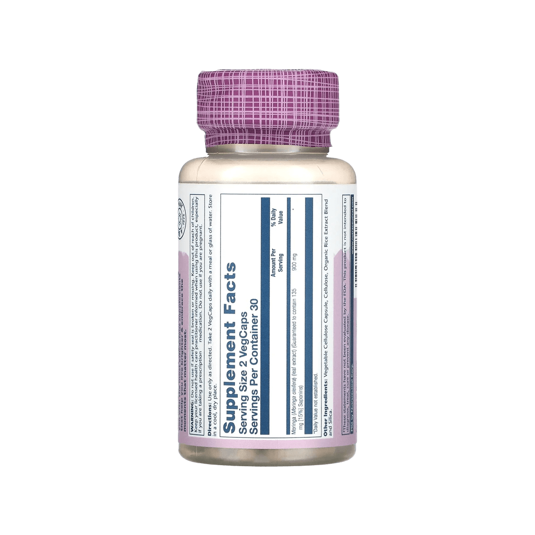 Solaray- Vital Extracts Moringa leaf 900mg 60 VegCaps Gallery
