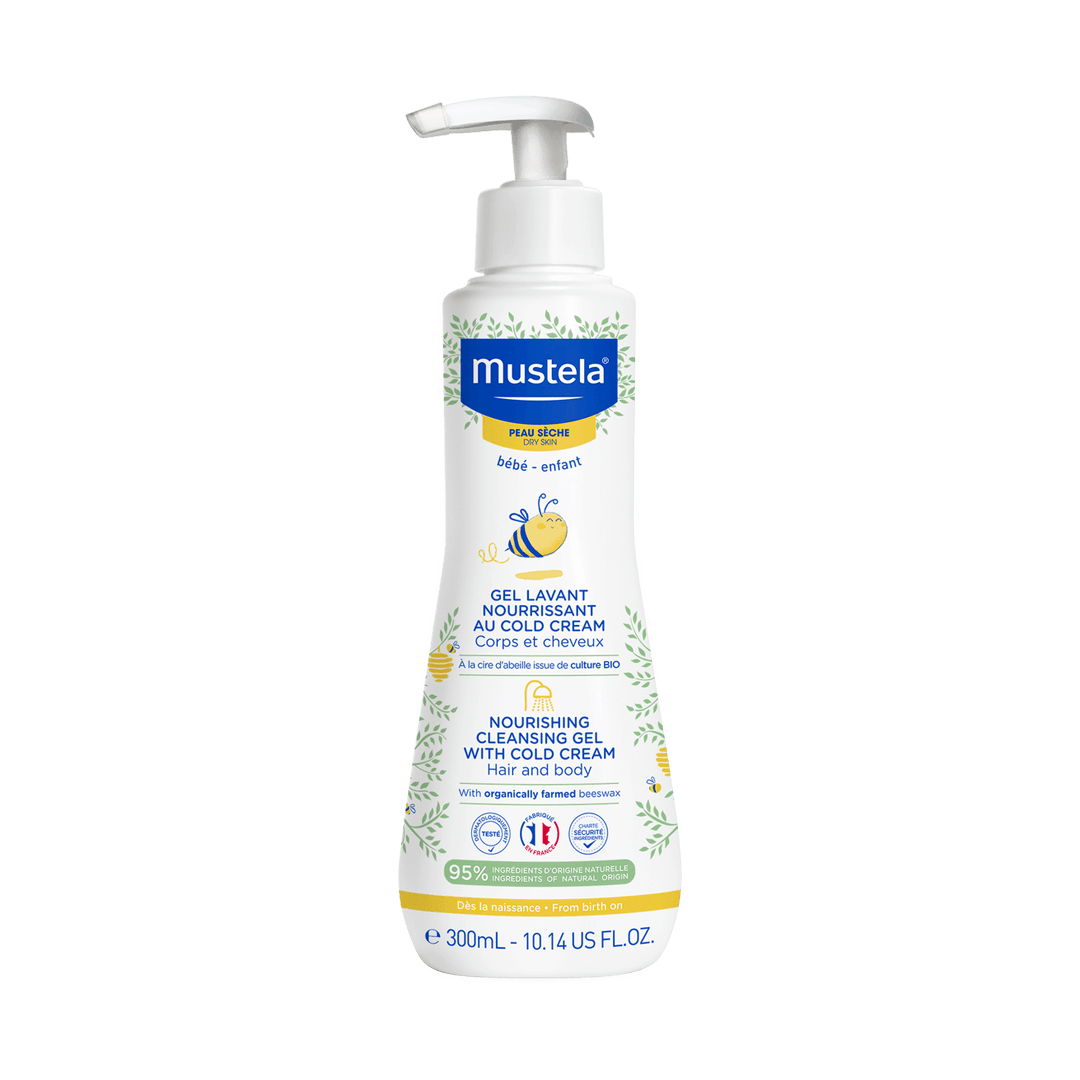 Mustela Nourishing Cleansing Gel With Cold Cream Hair And body 300ml Gallery