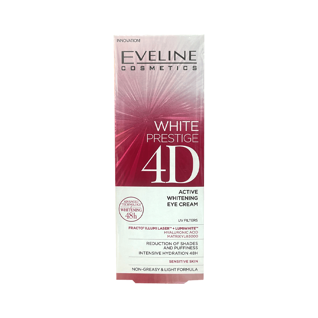 Eveline- White Prestige 4D Whitening Eye Cream 20ml Gallery