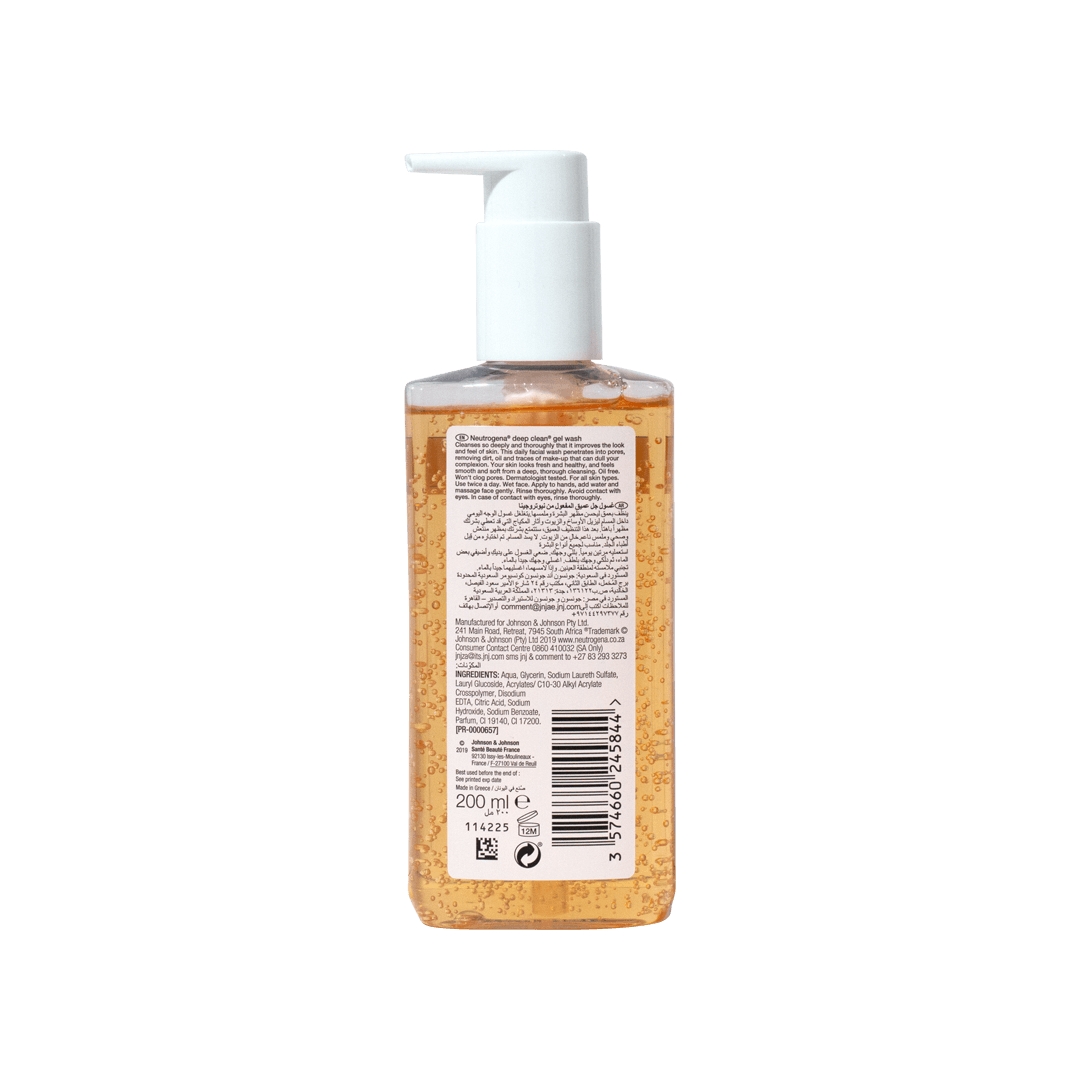 Neutrogena Deep Clean Facial Cleanser 200ml Gallery