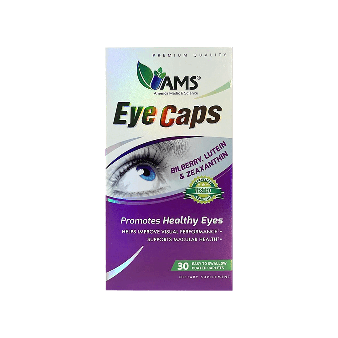 AMS- أغطية للعين 30 مضغوطة ملبسة