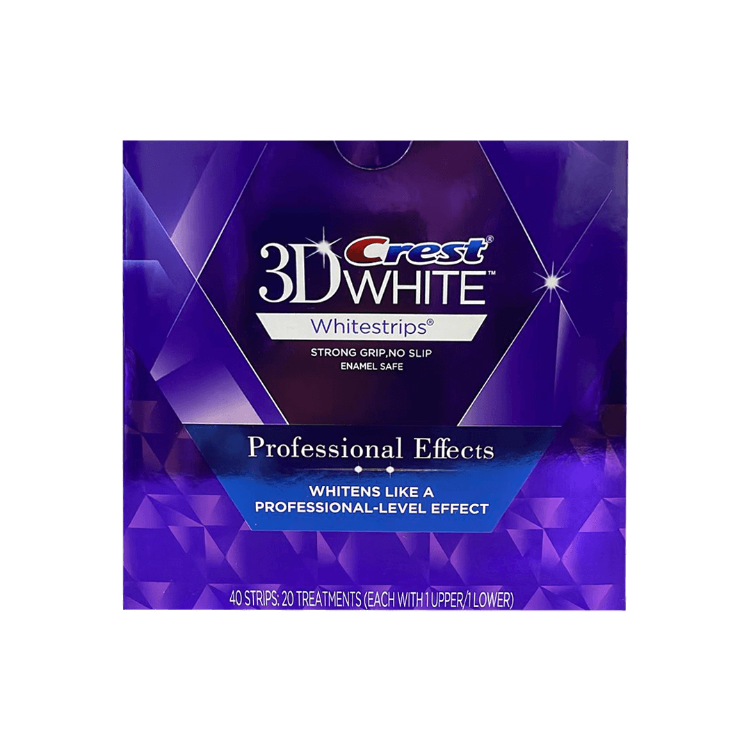 كريست - 3D White Professional Effects - 40 شريطًا - 20 علاجًا