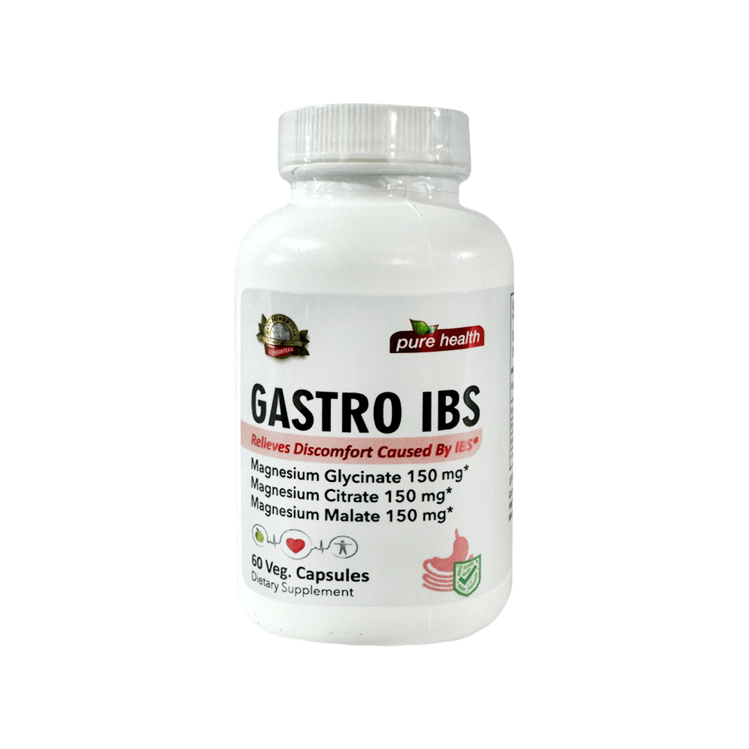 بيور هيلث - جاسترو IBS 60 كبسولة نباتية