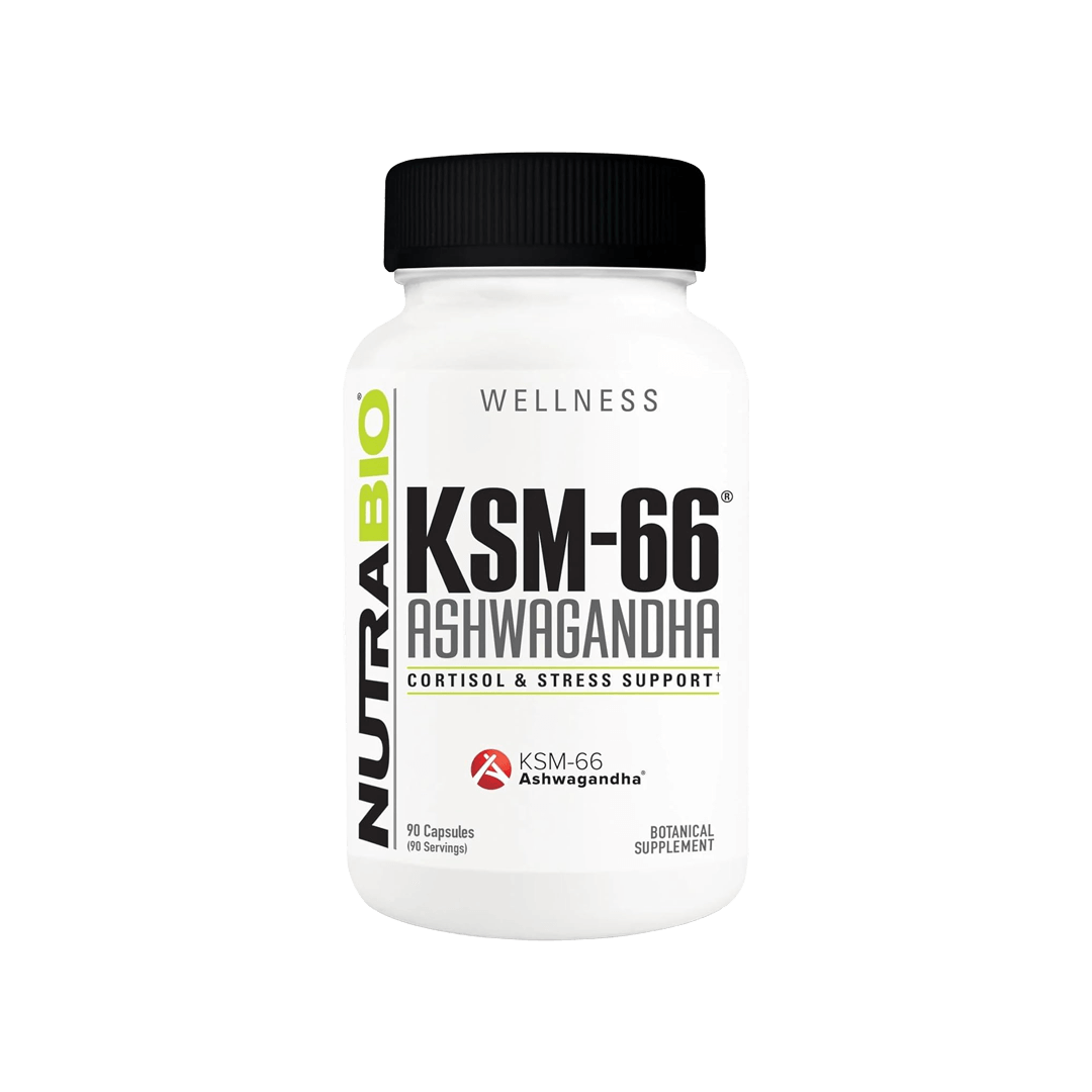 NutraBio KSM 66 Ashwagandha 90 Capsules