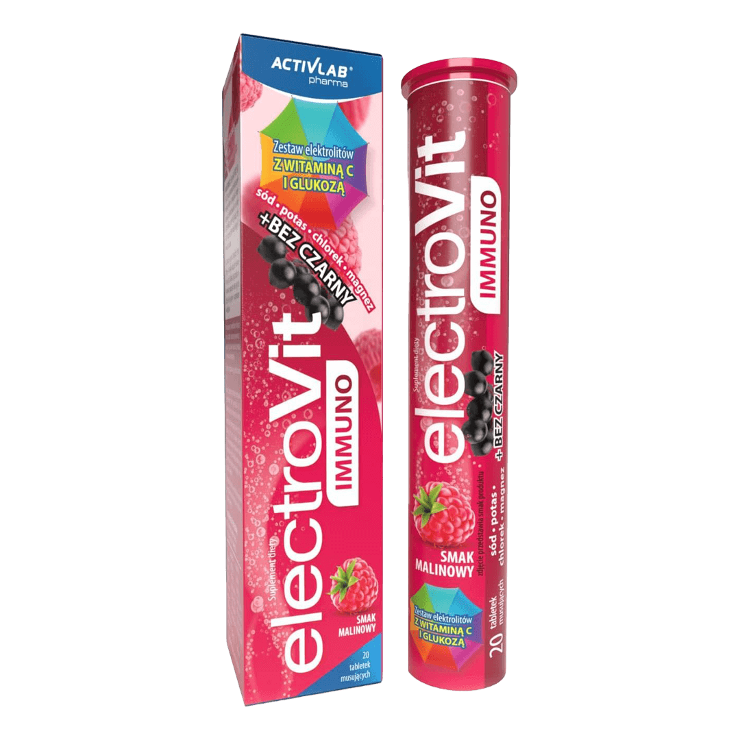 ElectroVit Imuno Raspberry Flavour 20 tablets