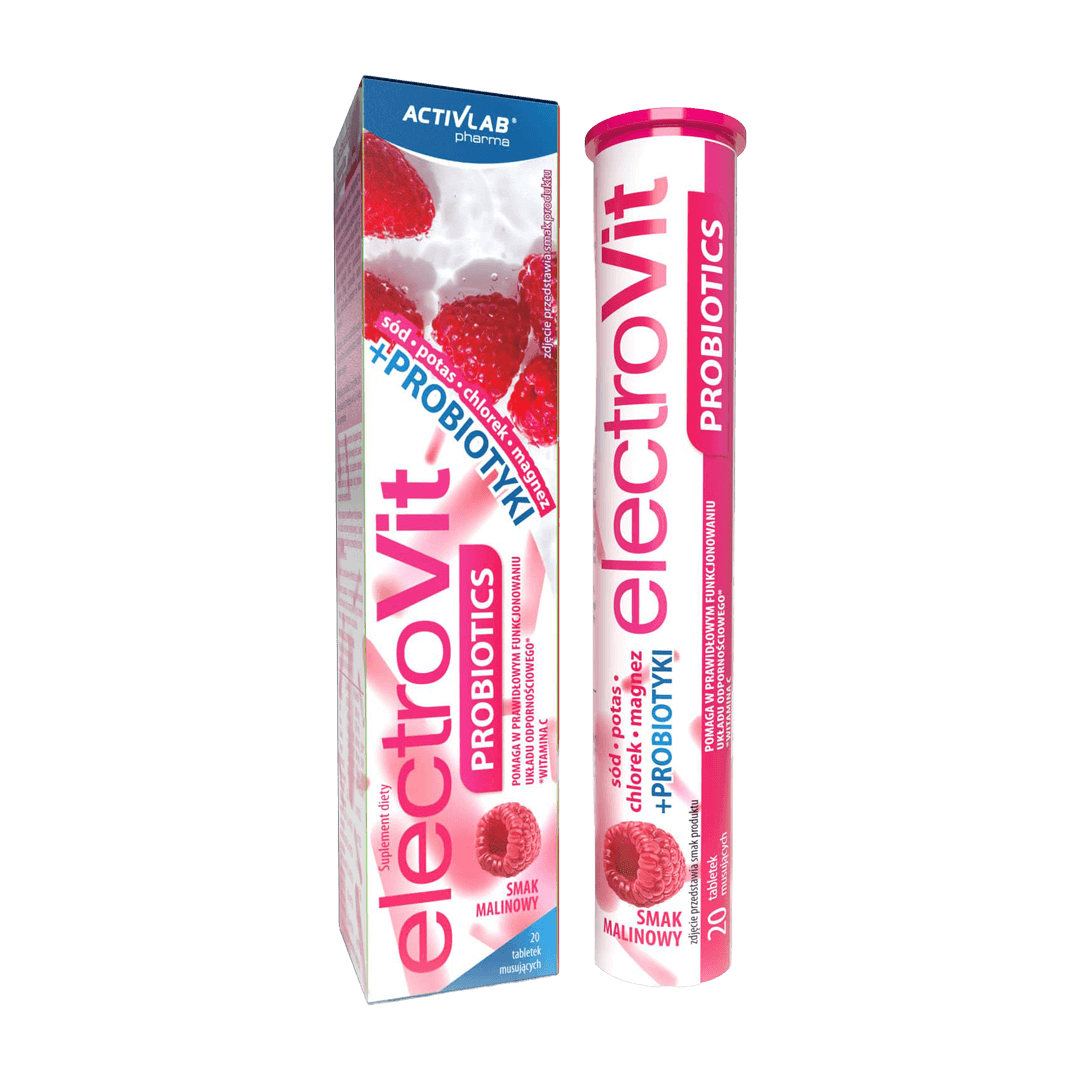 ElectroVit Probiotics Rasberry Flavour 20 tablets Gallery